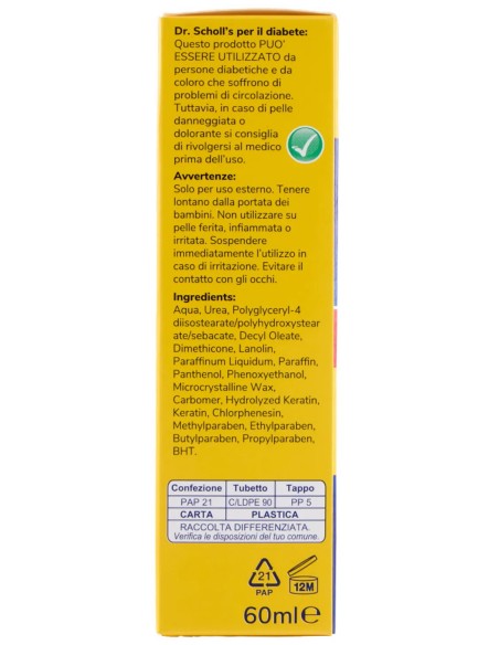 Scholl Crema 60ml Talloni Screpolati 139